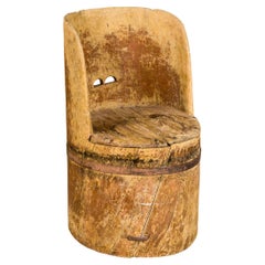 Chaise suédoise "Kubbstohl", 19e siècle, Suède