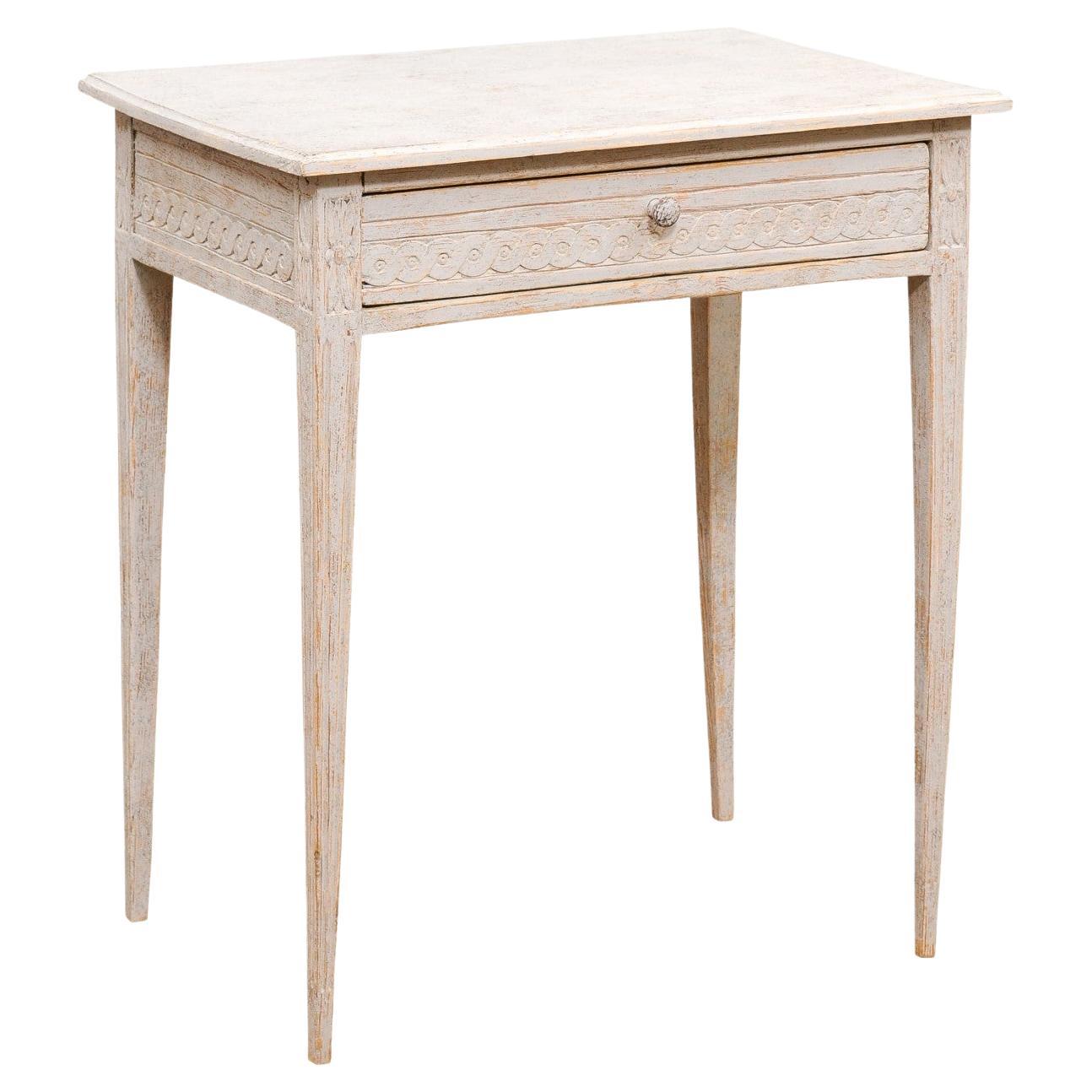 Gustavian Side Table at 1stDibs