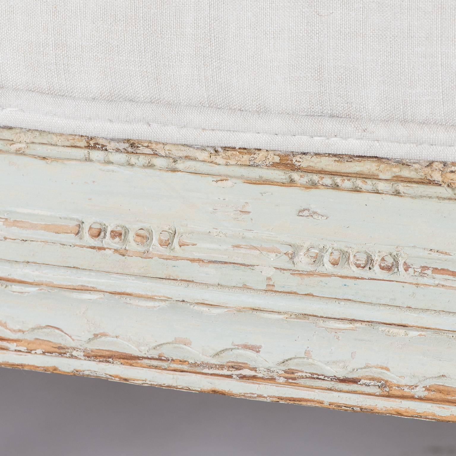 Swedish Late Gustavian Bench, circa 1820 1