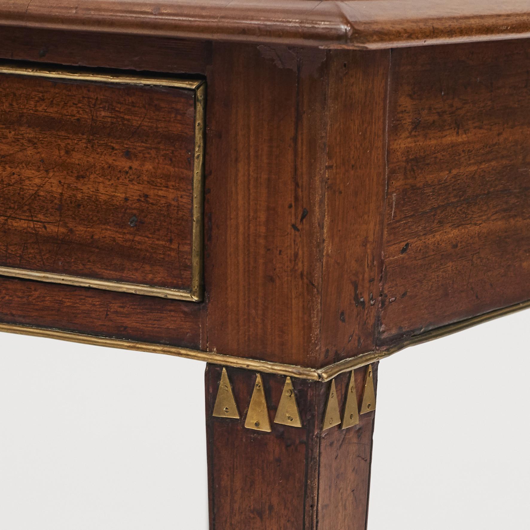 Swedish Late Gustavian Console Table in Mahogany 7