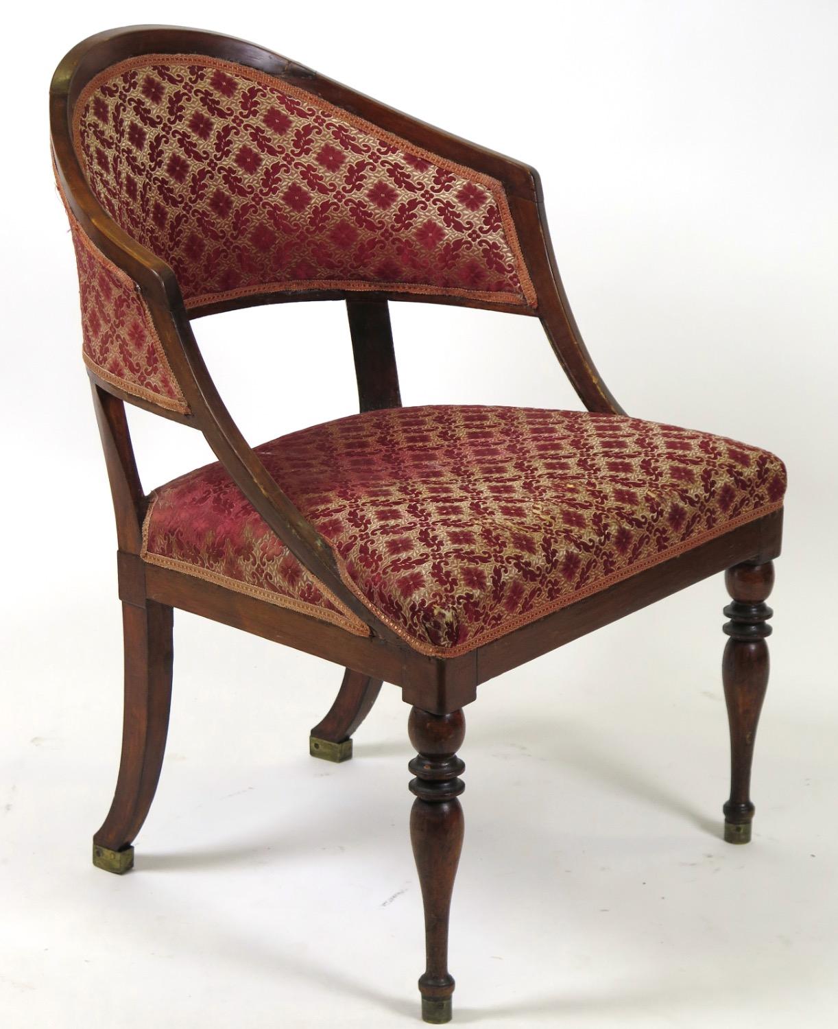 Swedish Late Gustavian Mahogany Stained and Polished 
