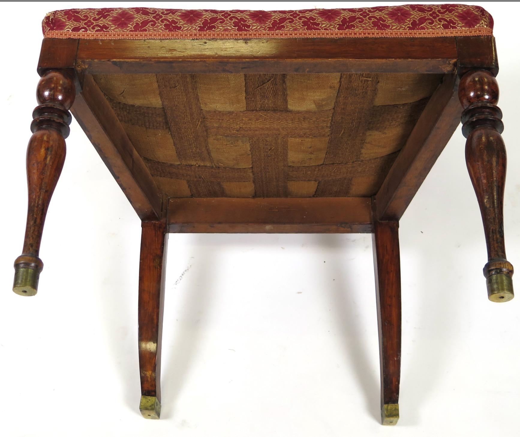 Early 19th Century Swedish Late Gustavian Mahogany Stained and Polished 