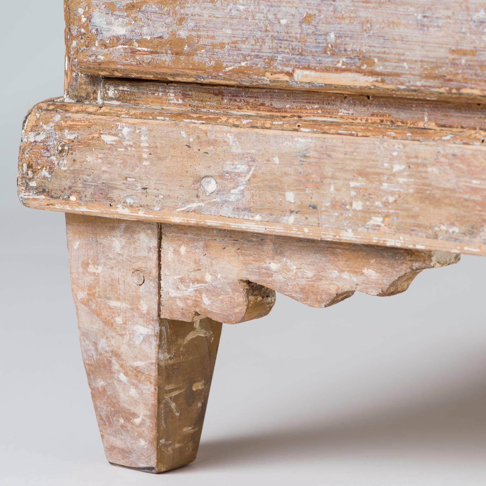 19th Century Swedish Late Gustavian Period Three-Drawer Chest, circa 1825 For Sale
