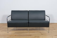 Swedish Leather Sofa by Gunilla Allard for Lammhults, 1990s