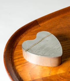 Swedish Lidded Pewter Box by Estrid Ericson for Firma Svenskt Tenn, 1949