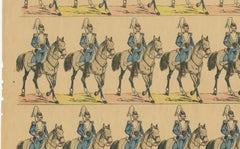 Swedish Life Guards on Horseback – Royal Cavalry Uniforms, c.1860