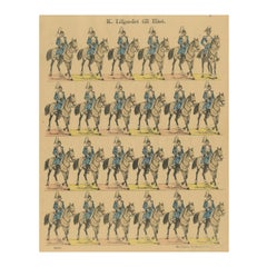 Schwedische Leibgarde zu Pferd - Königliche Kavallerieuniformen, um 1860