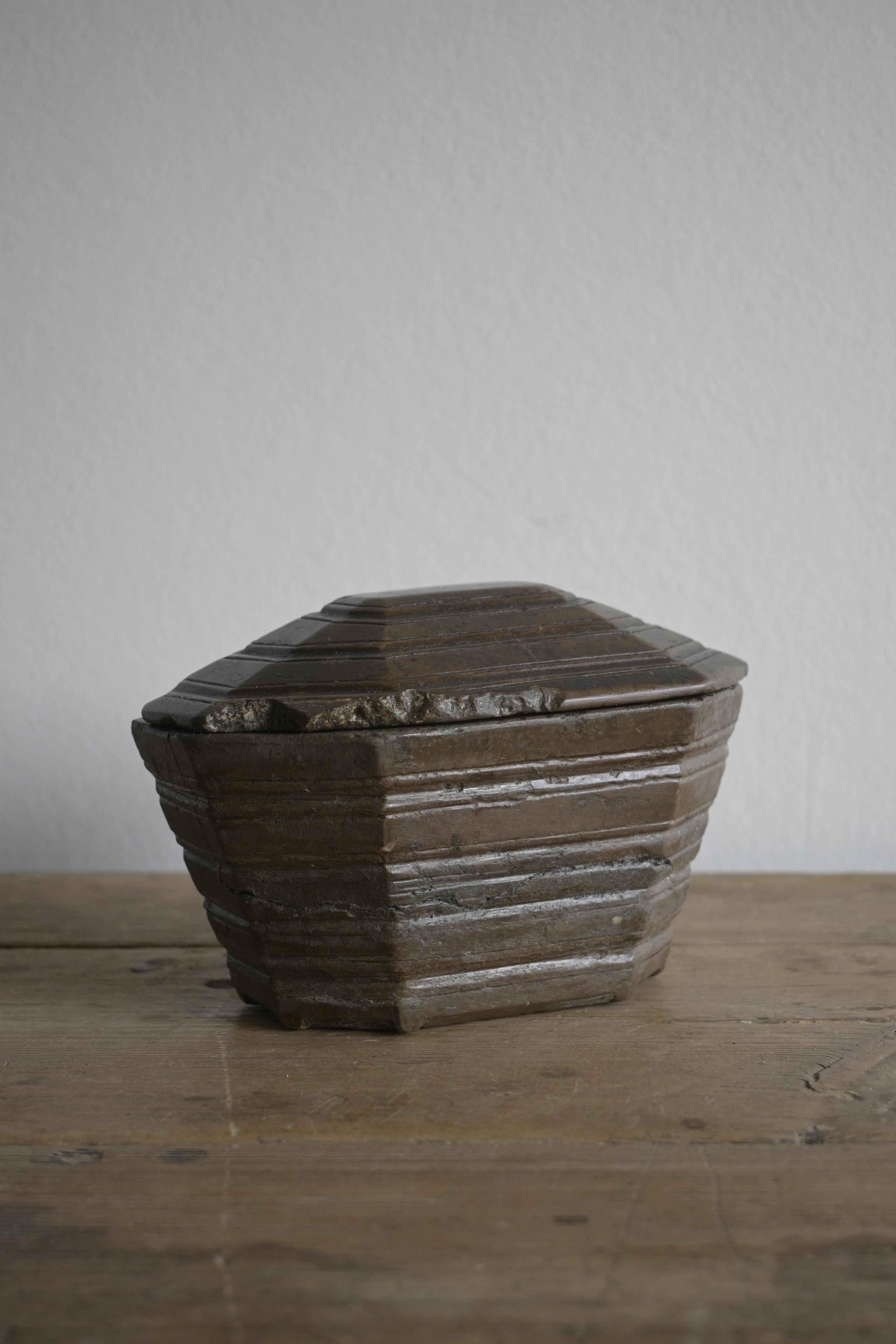 19th Century Swedish Lime Stone Butterbox circa 1830