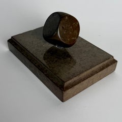 Swedish Limestone Paperweight in Dice Form, 19th Century