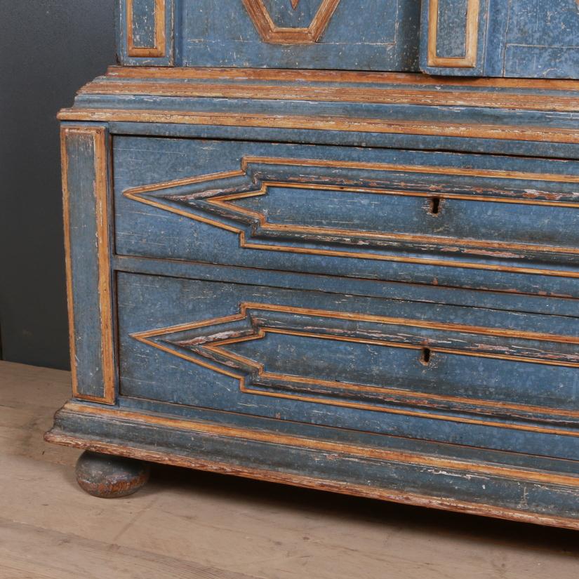 18th Century and Earlier Swedish Linen Cupboard