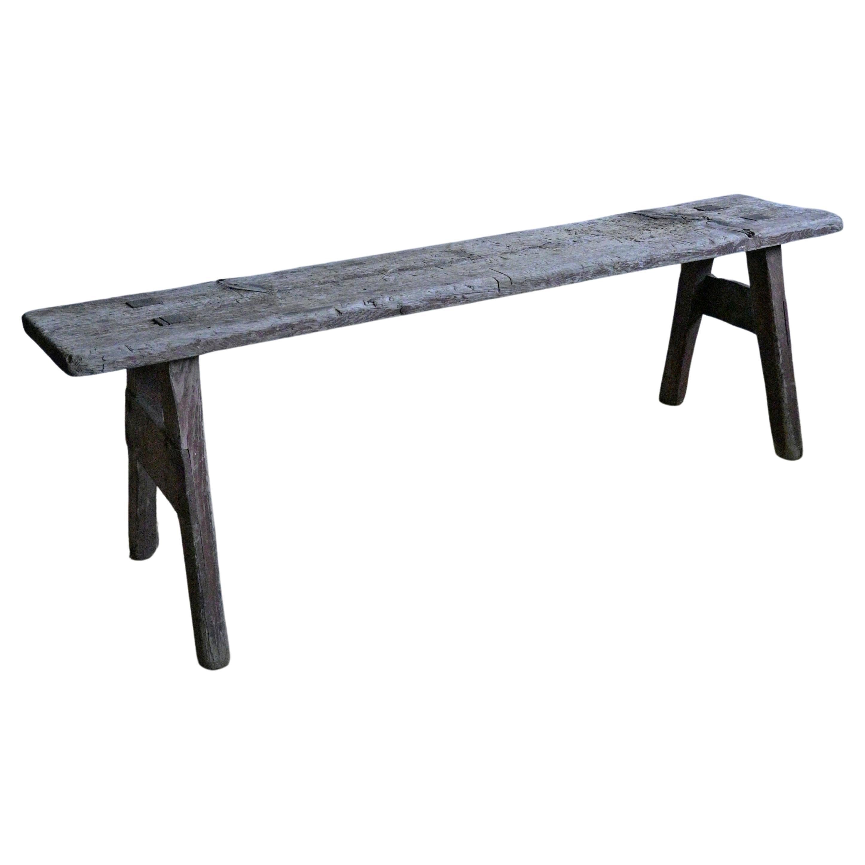 Swedish long Bench 1870c For Sale
