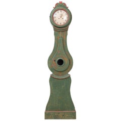Swedish Long Case Rococo Clock Model 1820