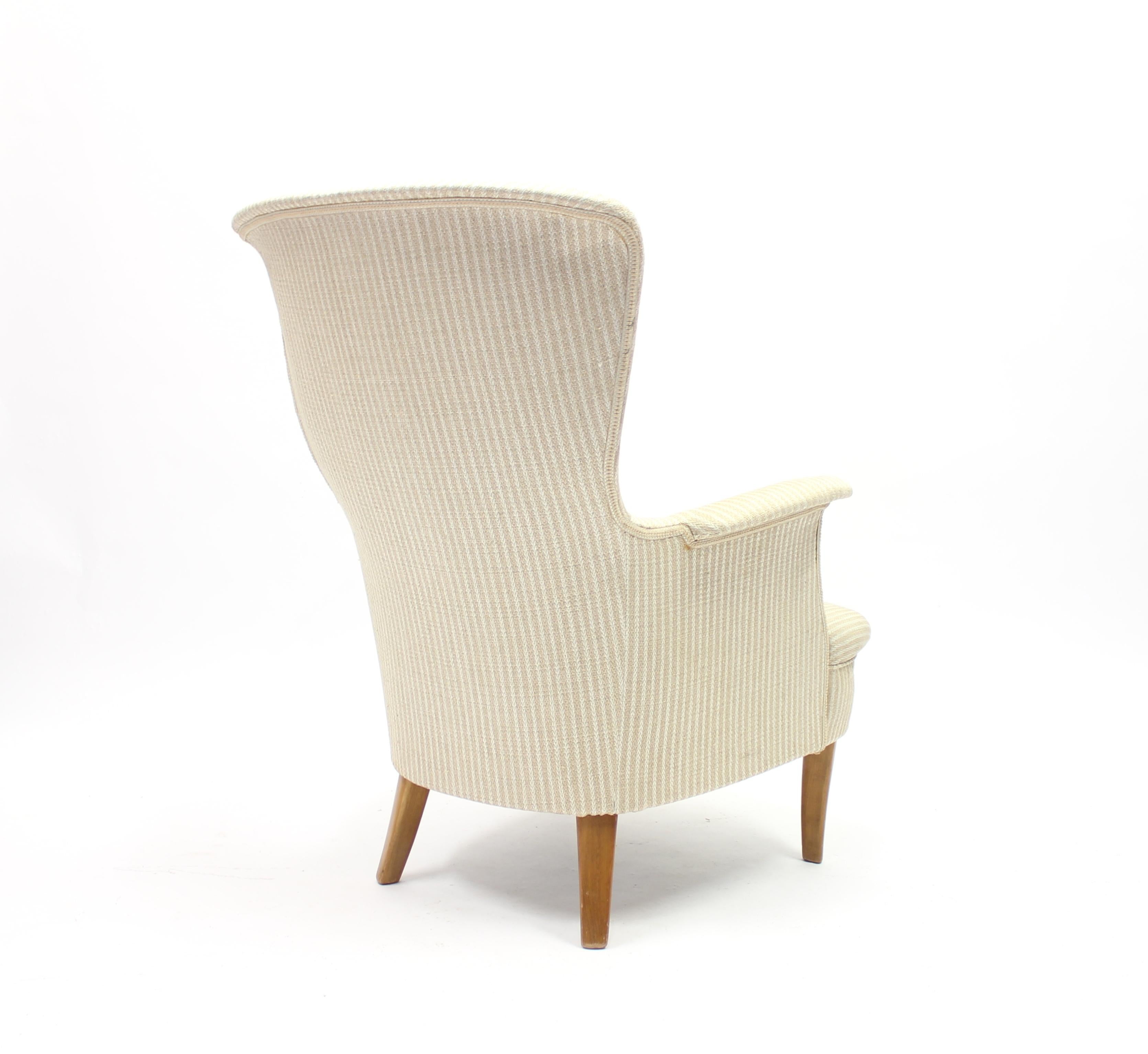 Swedish Lounge Chair by Carl Malmsten, 1950s 6