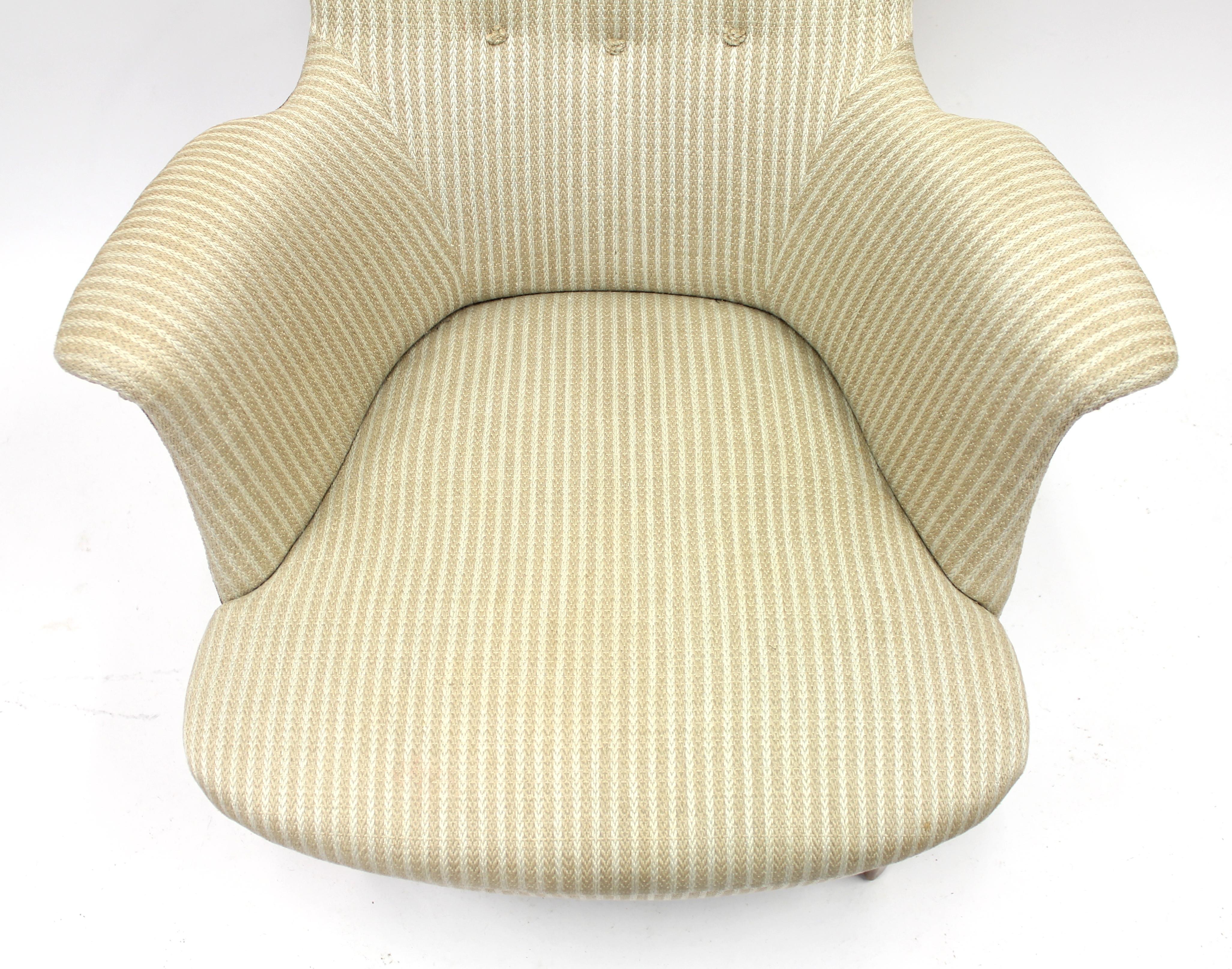 Swedish Lounge Chair by Carl Malmsten, 1950s 9