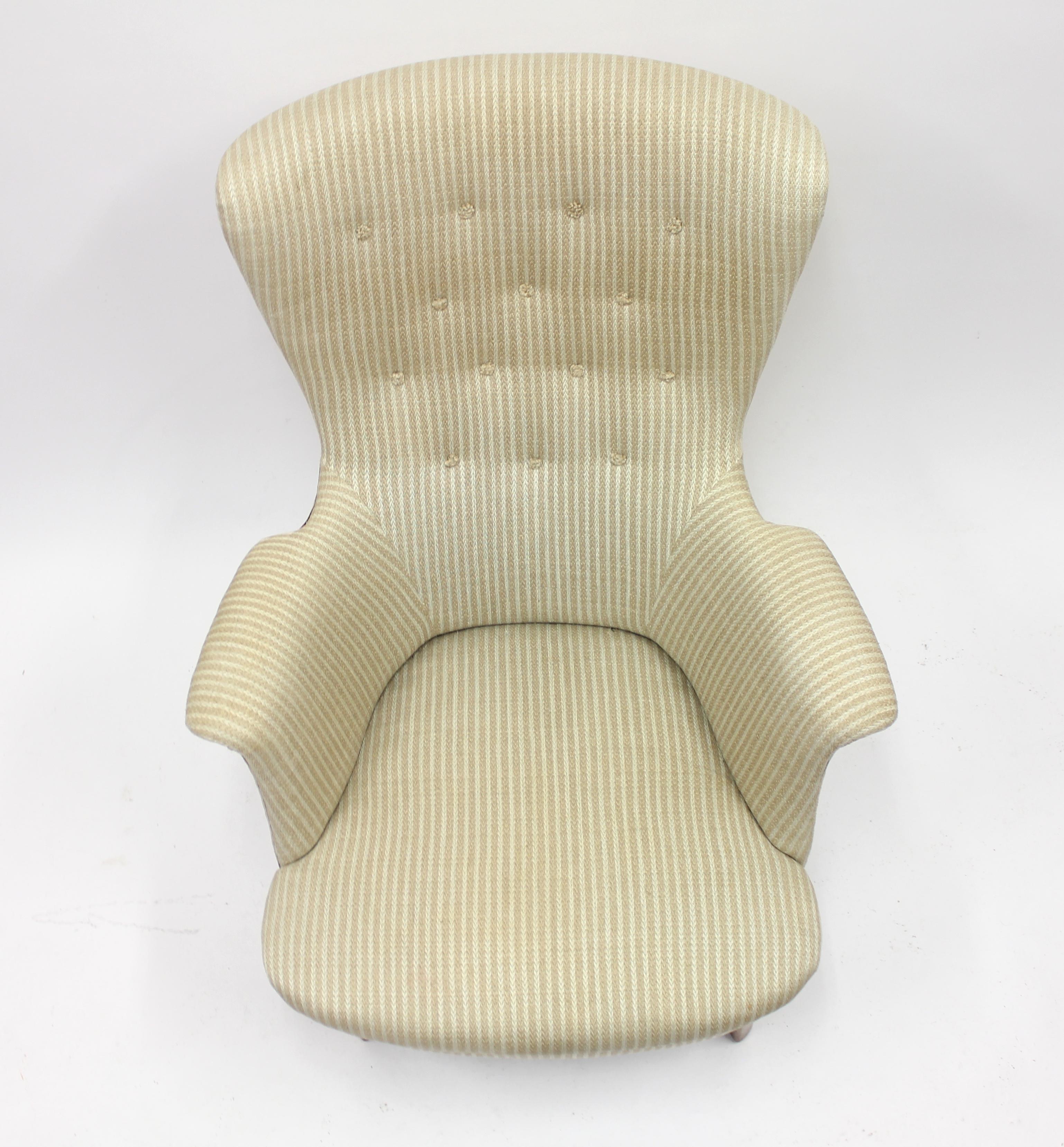 Swedish Lounge Chair by Carl Malmsten, 1950s 3