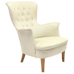 Swedish Lounge Chair by Carl Malmsten, 1950s
