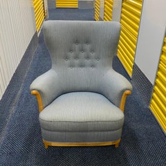 Fauteuil de salon suédois par Gustav Allert