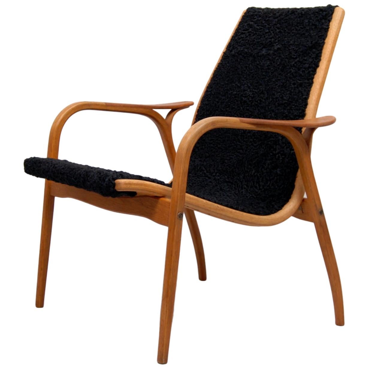 Swedish Lounge Chair Laminett by Yngve Ekström for Swedese, 1950s