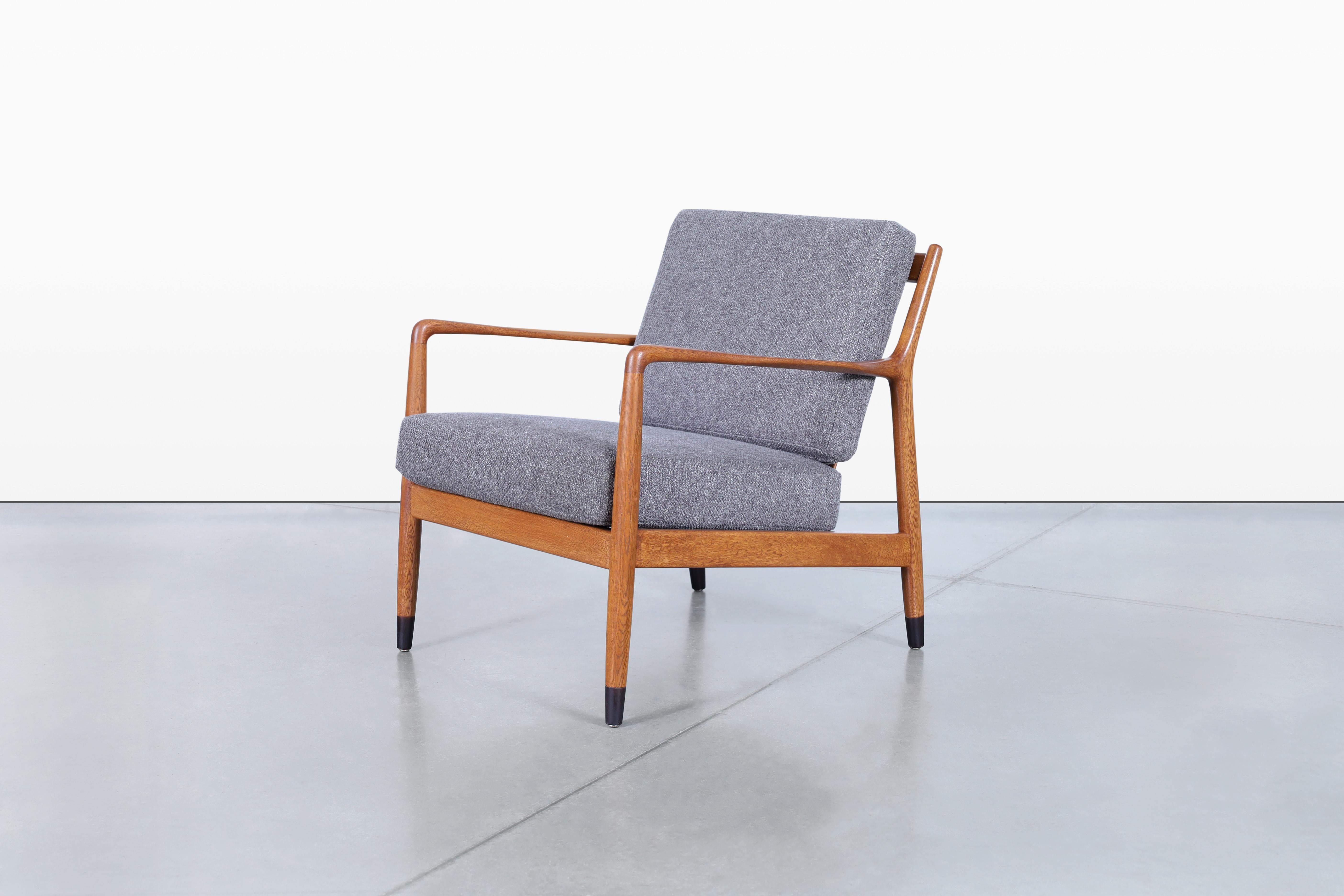 Chaise longue suédoise USA-143 par Folke Ohlsson pour DUX Excellent état - En vente à North Hollywood, CA