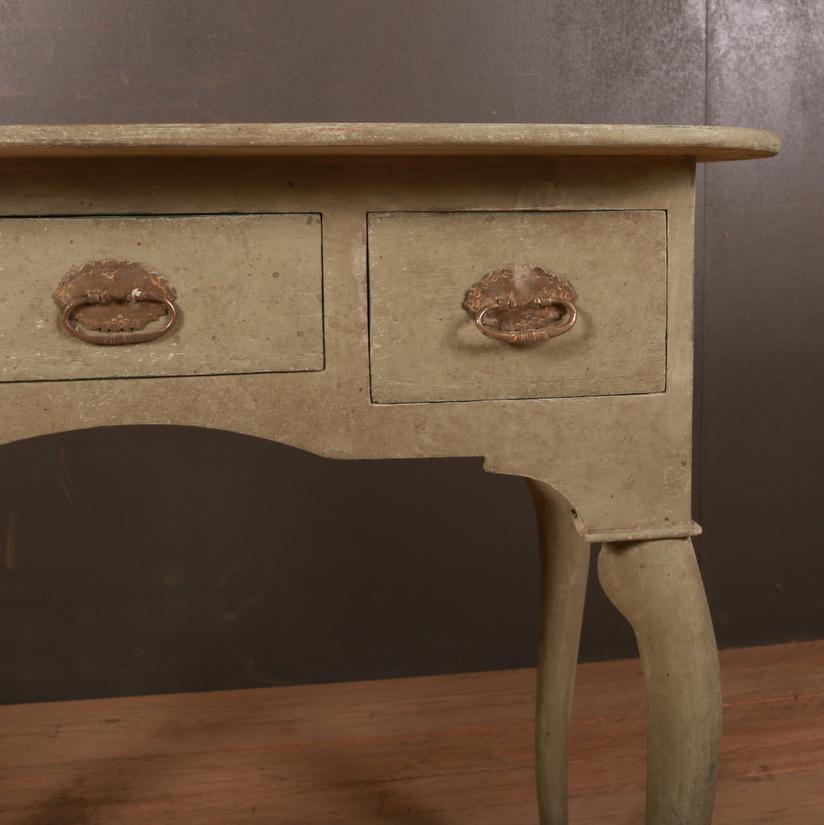 Hand-Painted Swedish Low Boy / Side Table