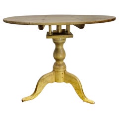 Swedish Maple Tripod Center/Side Table