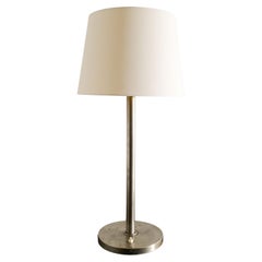 Swedish Metal Mid Century Desk Table Lamp Produced by Böhlmarks Sweden, 1960s