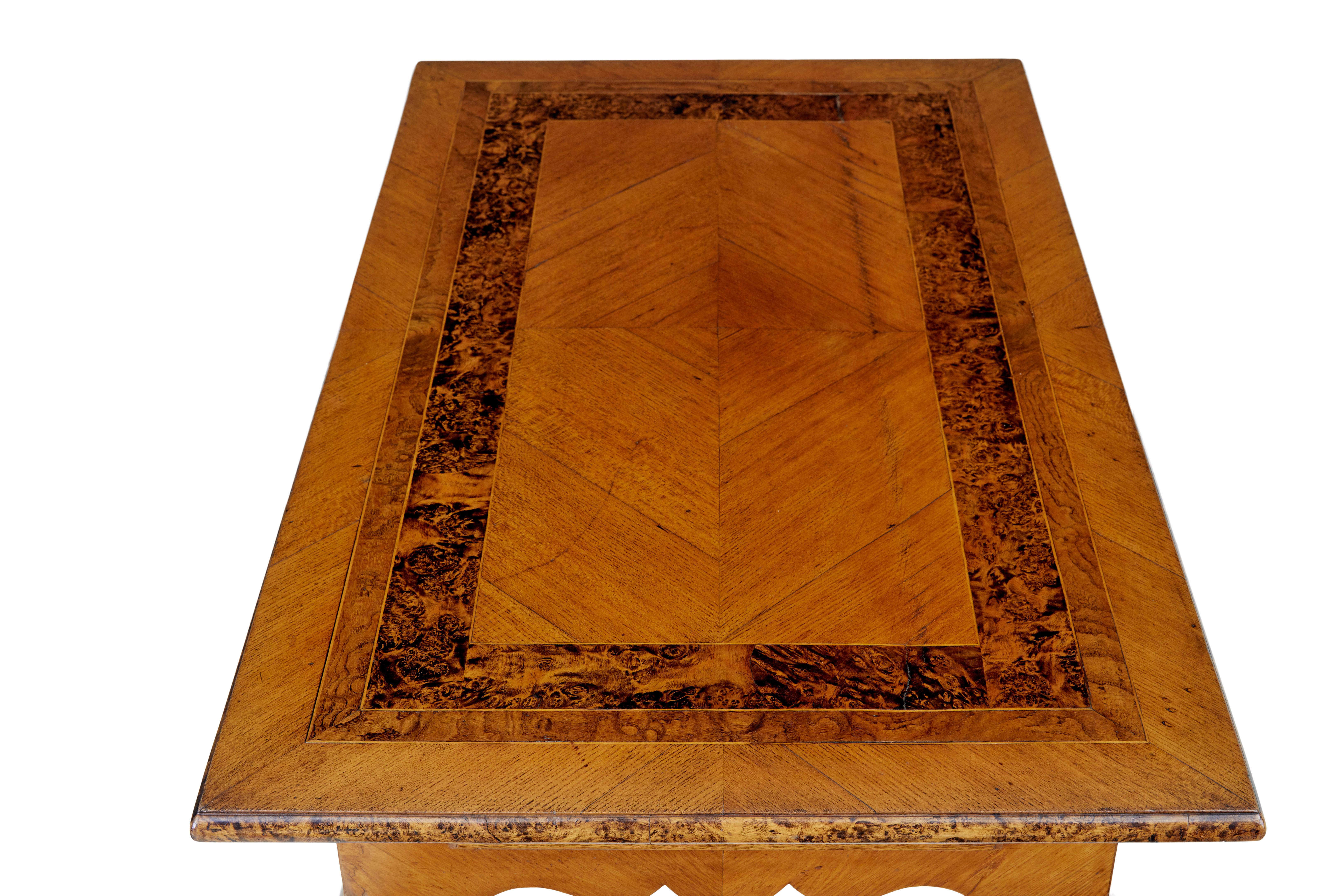 Swedish mid 19th century alder root occasional table For Sale 4