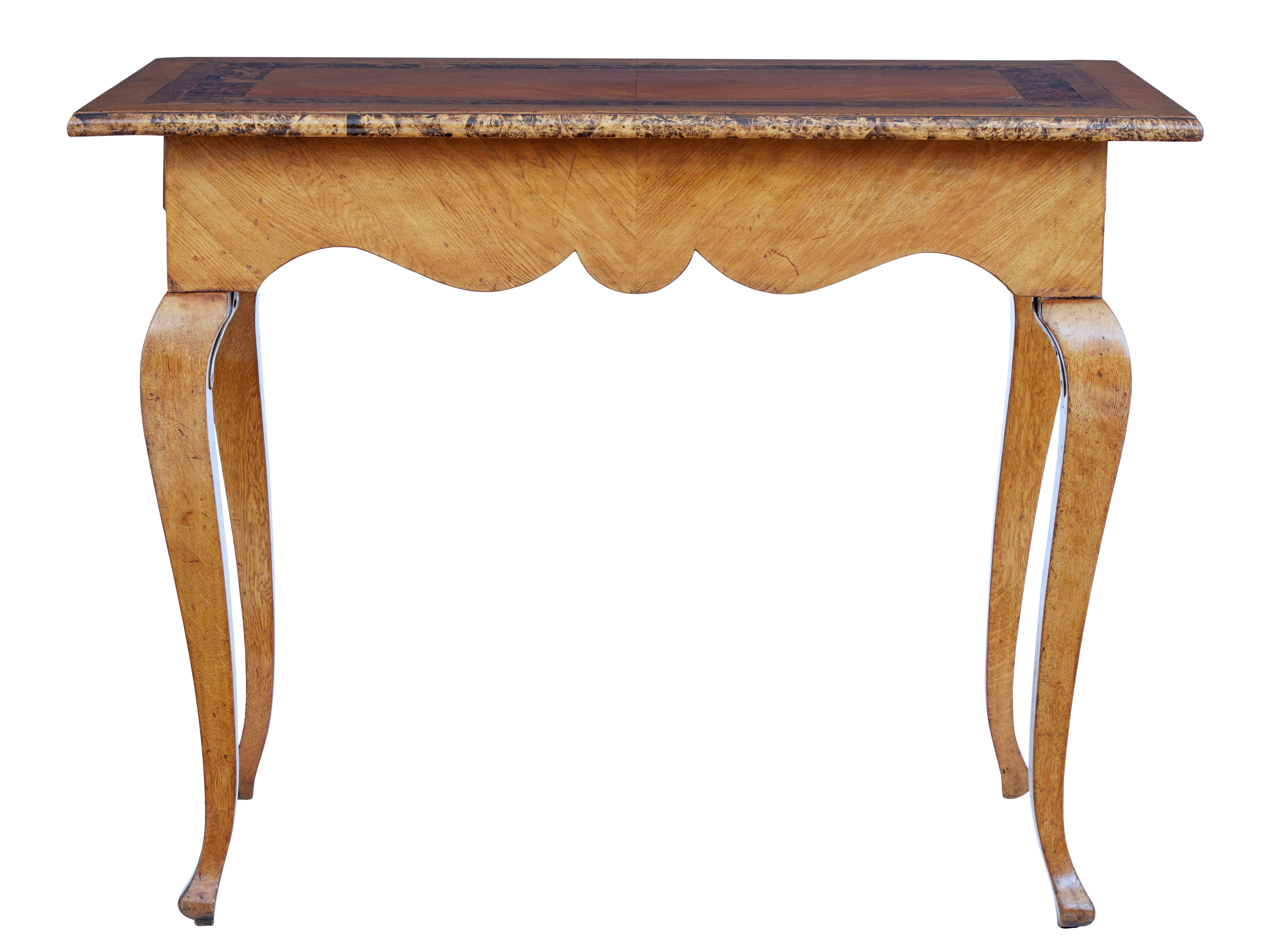 Swedish Mid 19th Century Alder Root Occasional Table In Good Condition In Debenham, Suffolk