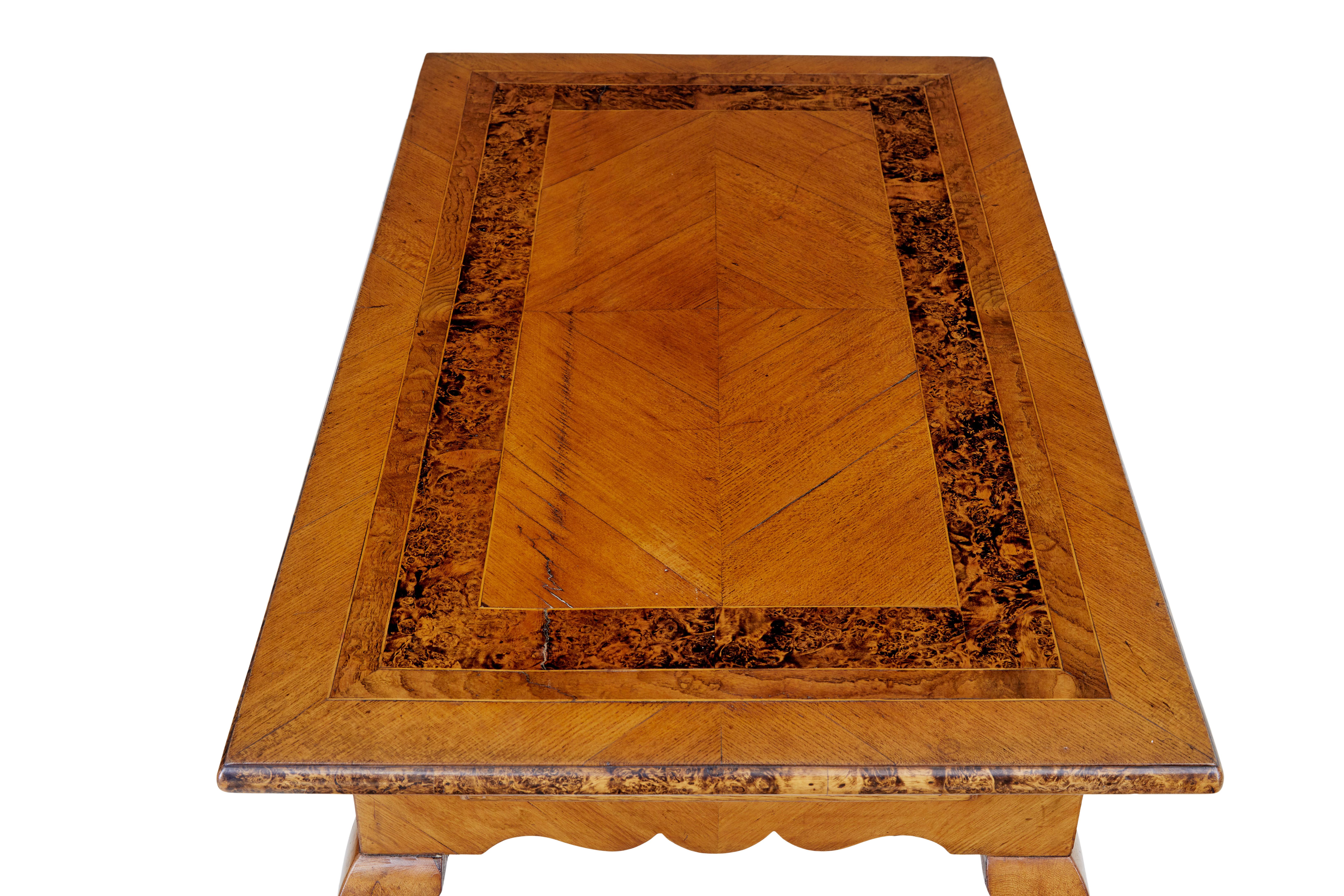 Swedish Mid-19th Century Alder Root Occasional Table For Sale 1