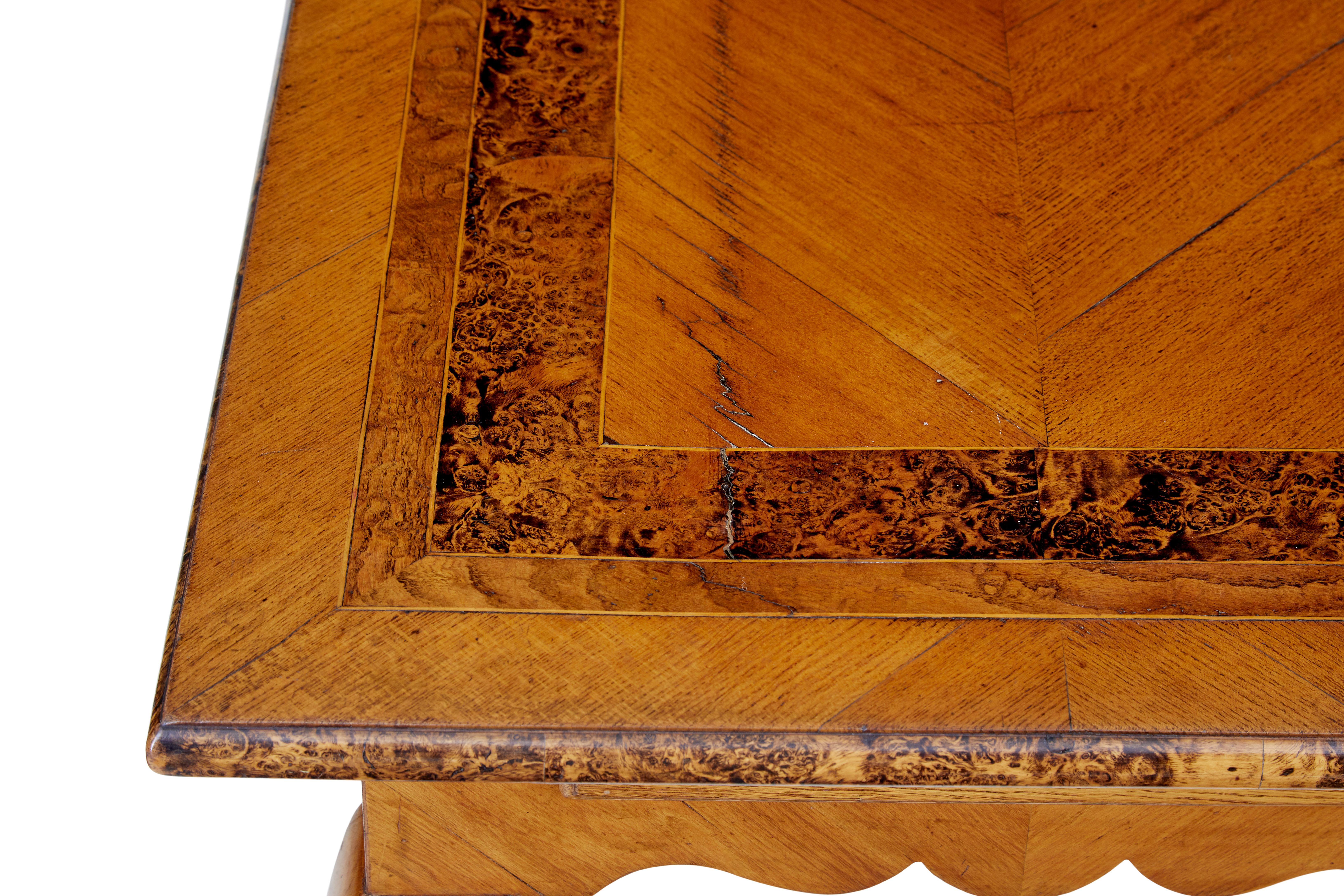 Swedish Mid-19th Century Alder Root Occasional Table For Sale 2