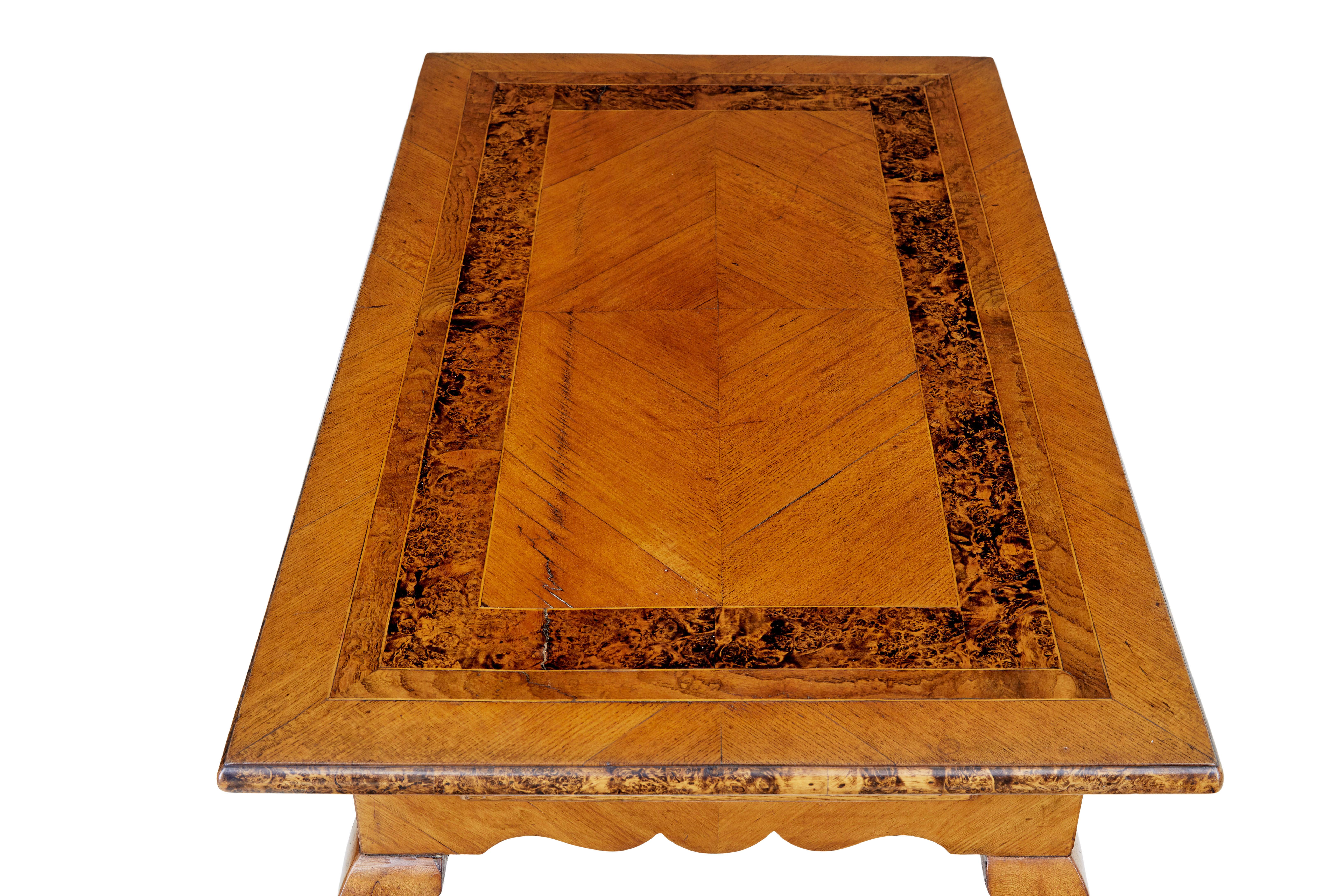 Swedish mid 19th century alder root occasional table For Sale 1
