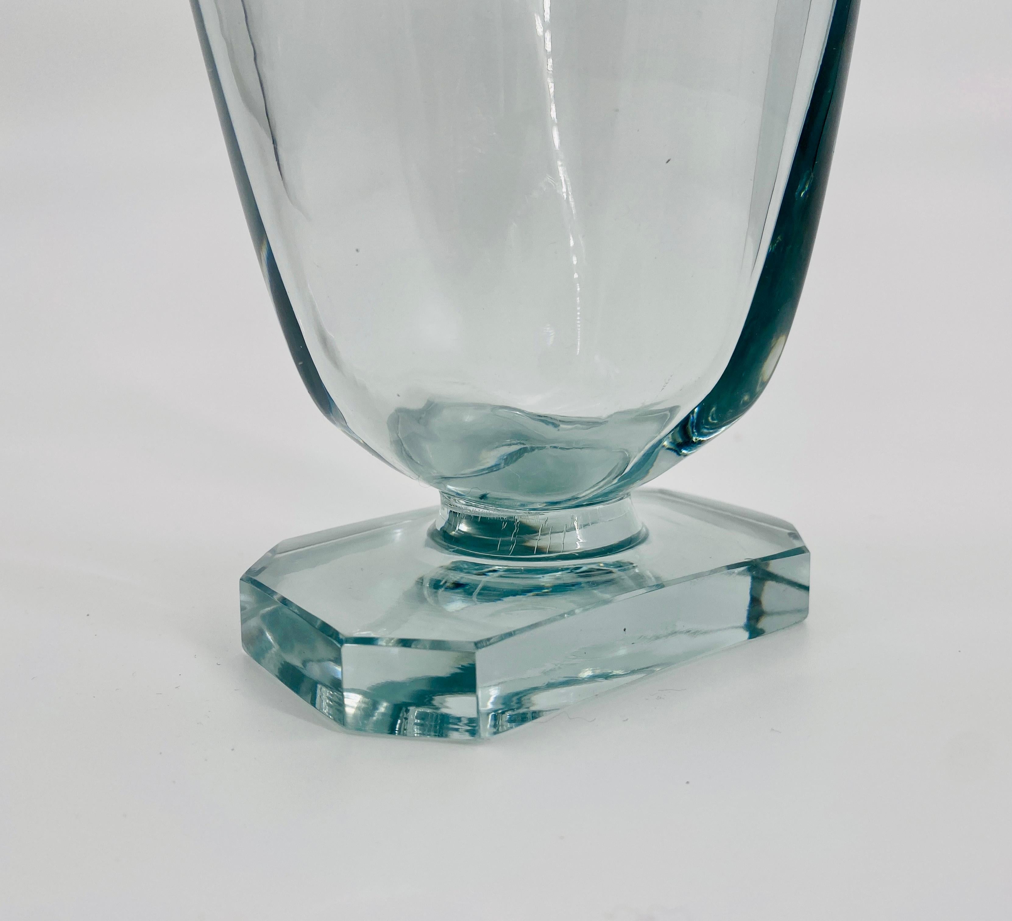 Swedish Mid-Century Art Glass Vase by Stromberghytten, 1960's 3