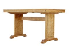 Swedish Mid Century Birch Desk