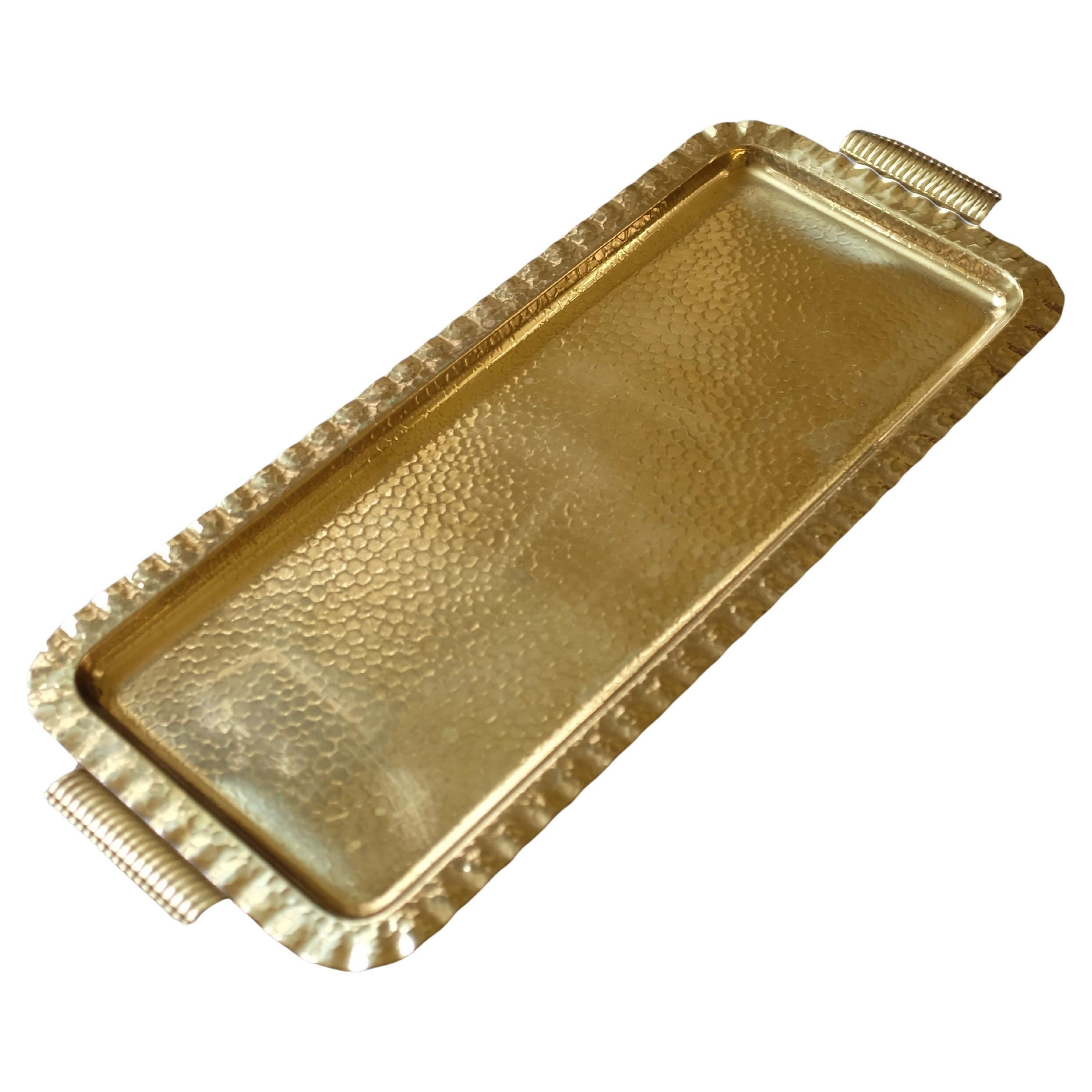 Swedish Mid-Century Brass Tray