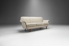 Swedish Mid-Century Cabinetmaker Sofa, Sweden 1950s