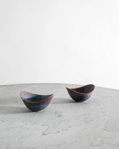 Swedish Mid Century Ceramic "ARO" Bowls by Gunnar Nylund for Rörstrand, 1950s