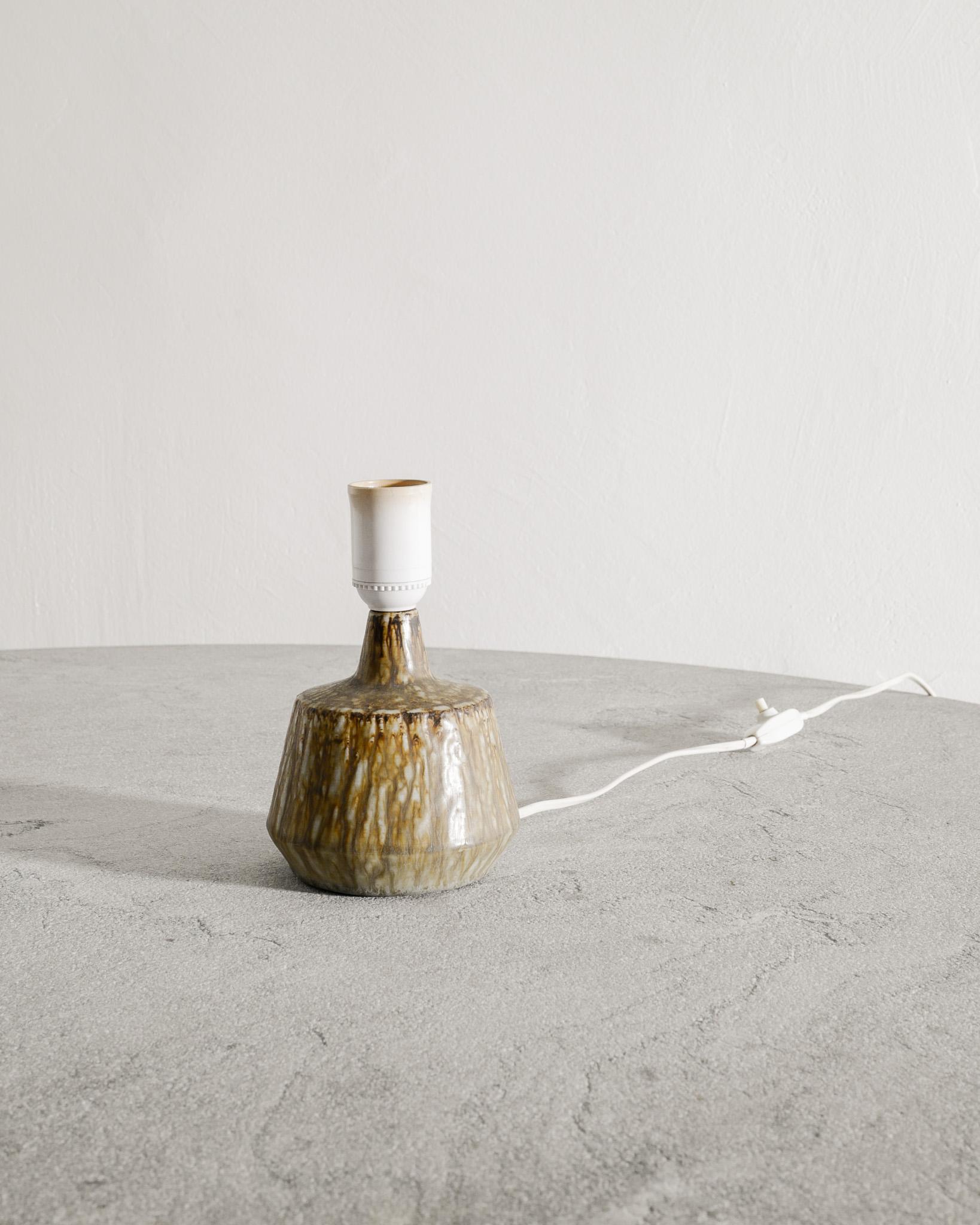 Mid-20th Century Swedish Mid Century Ceramic Desk Table Lamp by Gunnar Nylund for Rörstrand 1950s For Sale