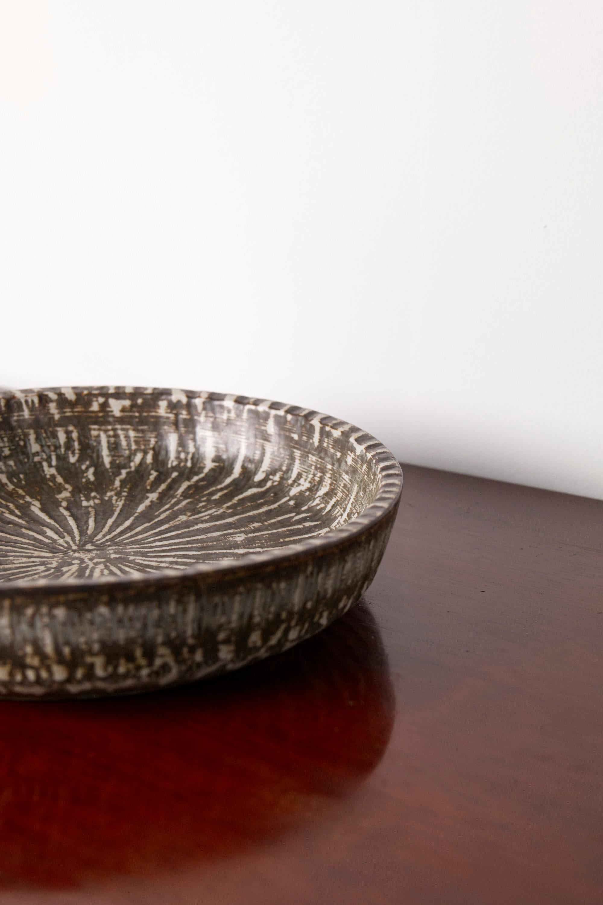 Swedish Mid Century Ceramic Dish 