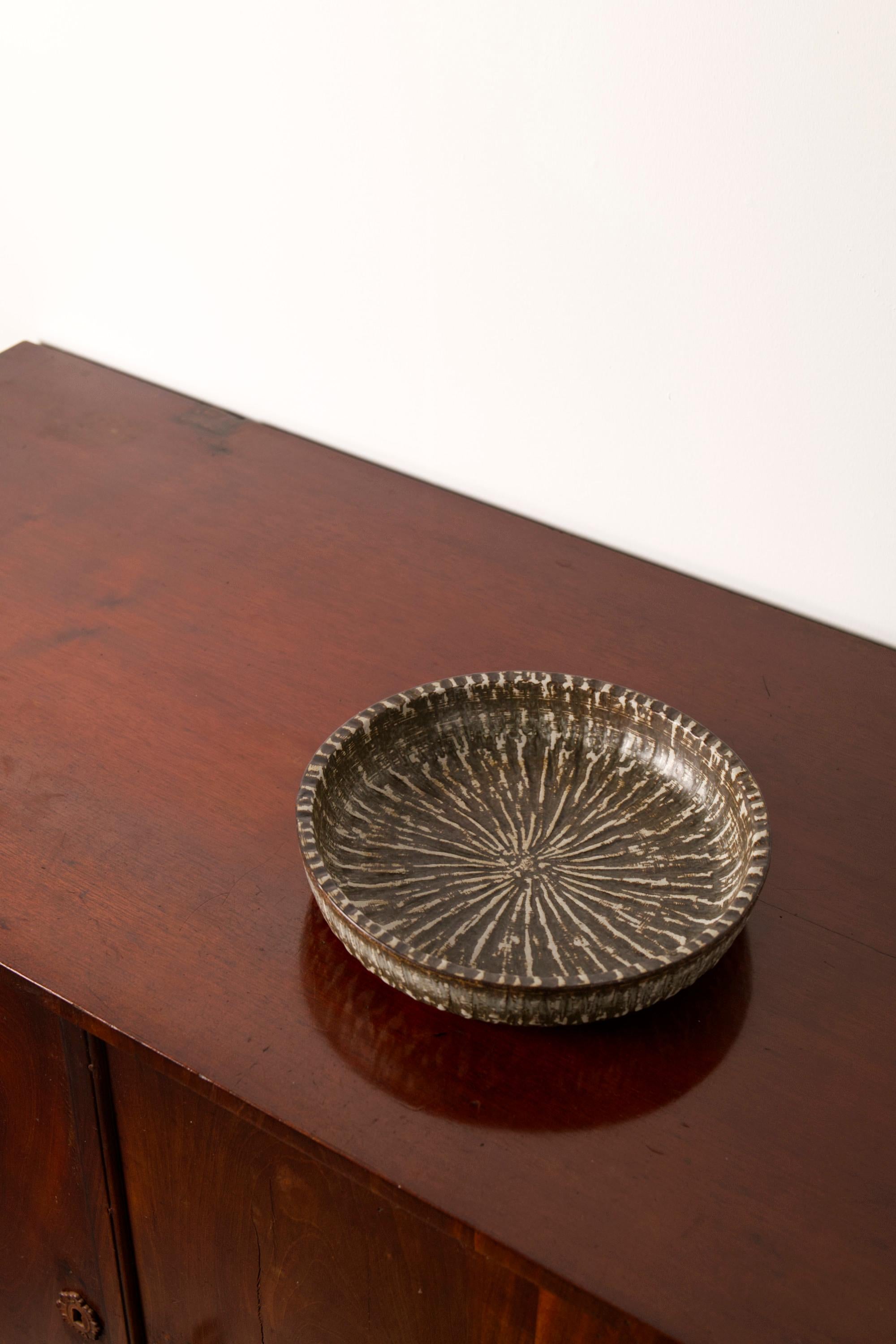 Swedish Mid Century Ceramic Dish 