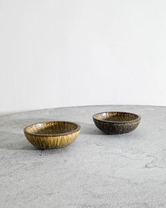 Swedish Mid Century Ceramic "Rubus" Bowls by Gunnar Nylund for Rörstrand, 1950s