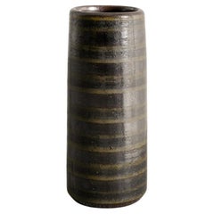 Schwedische Keramikvase aus der Mitte des Jahrhunderts von Arthur Andersson für Wallåkra Schweden, 1940er Jahre