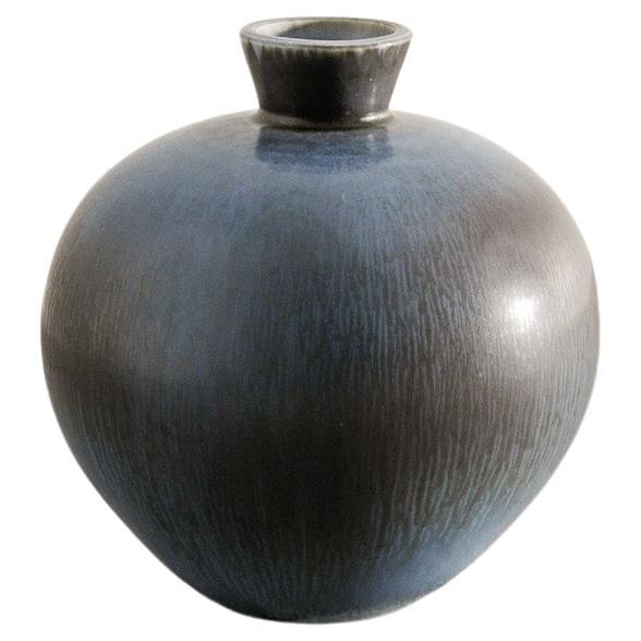 Swedish Mid Century Ceramic Vase by Berndt Friberg for Gustavsberg Sweden, 1970s