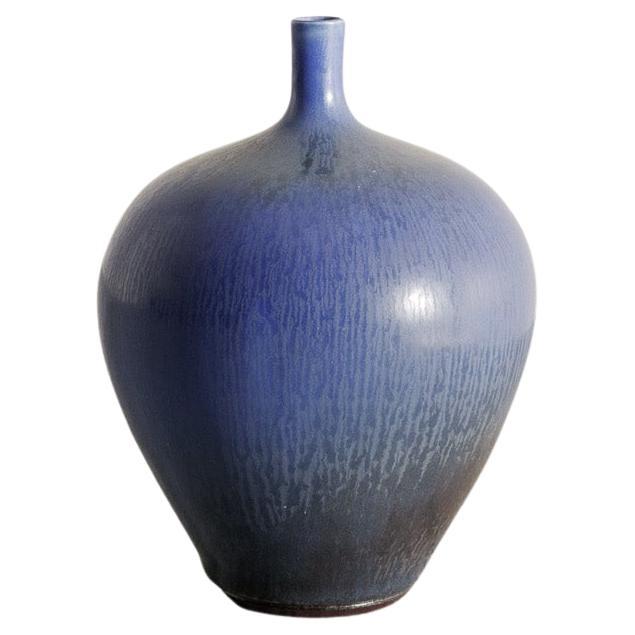 Swedish Mid Century Ceramic Vase by Berndt Friberg for Gustavsberg Sweden, 1970s