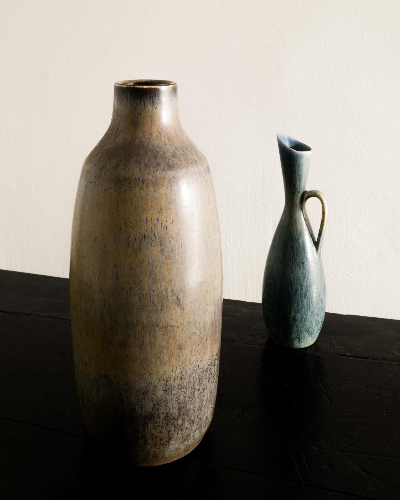 Milieu du XXe siècle Vase suédois en céramique du milieu du siècle par Carl-Harry Stålhane pour Rörstrand, années 1950  en vente