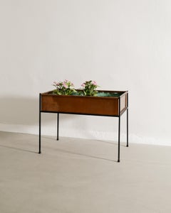 Swedish Mid Century Copper Flower Table Planter by Hans-Agne Jakobsson, 1950s