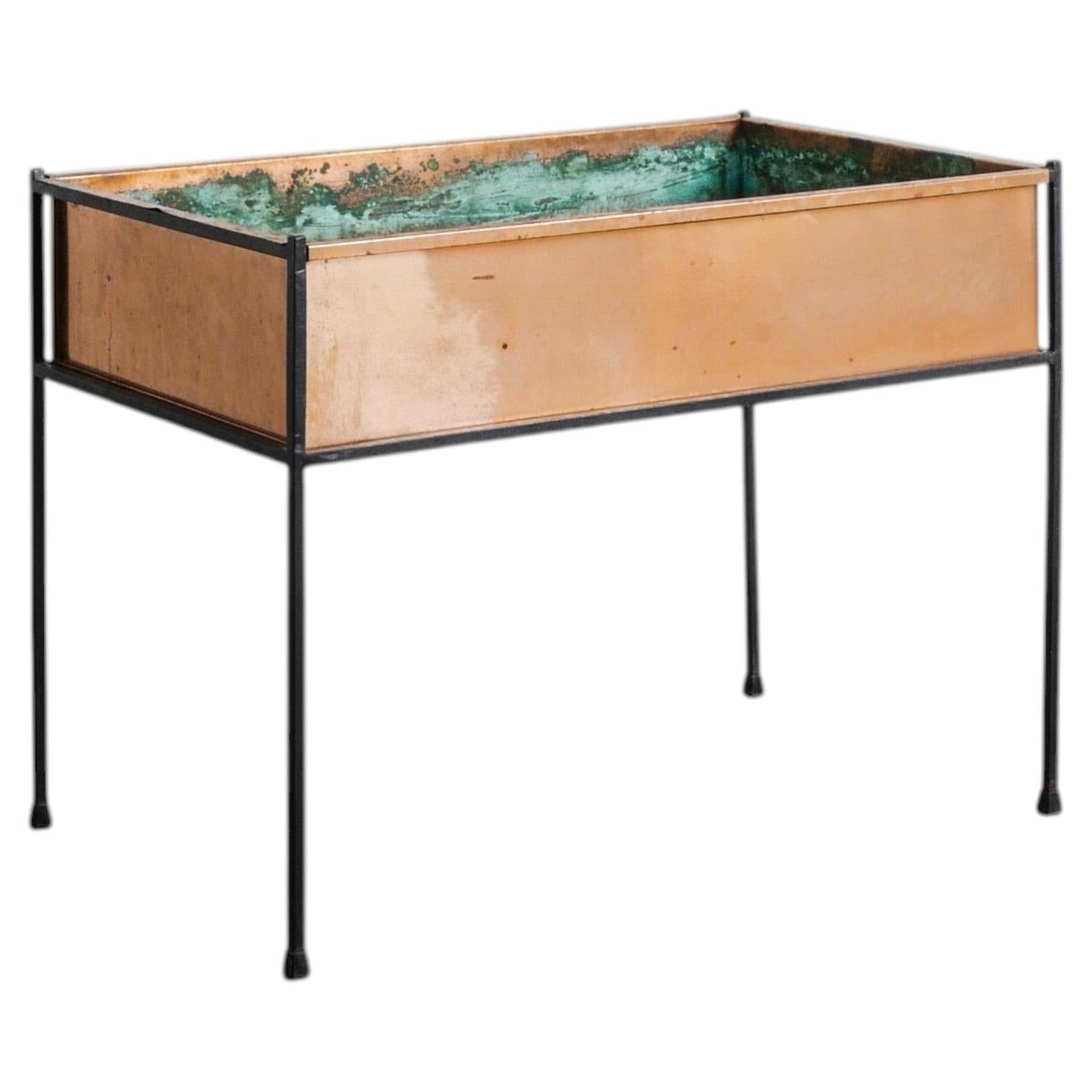 Swedish Mid Century Copper Flower Table Planter by Hans-Agne Jakobsson, 1950s
