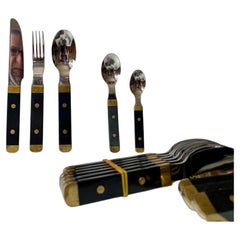 Swedish Mid-Century Cutlery Set Viktor by Gense, 1970s, Set of 47