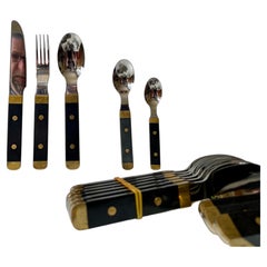 Swedish Mid-Century Cutlery Set Viktor by Gense, 1970s, Set of 47
