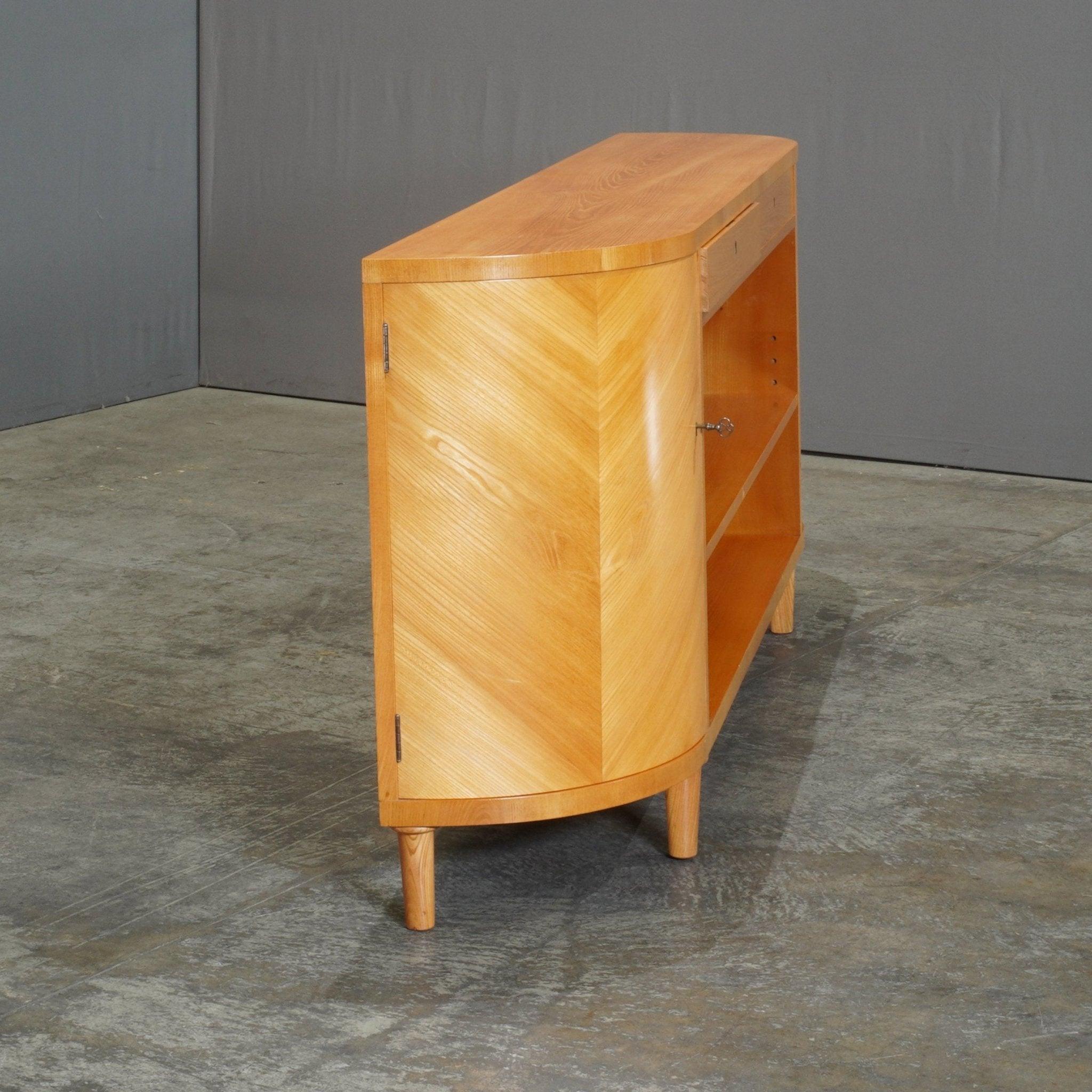 Swedish Mid-Century Elm Sideboard 1