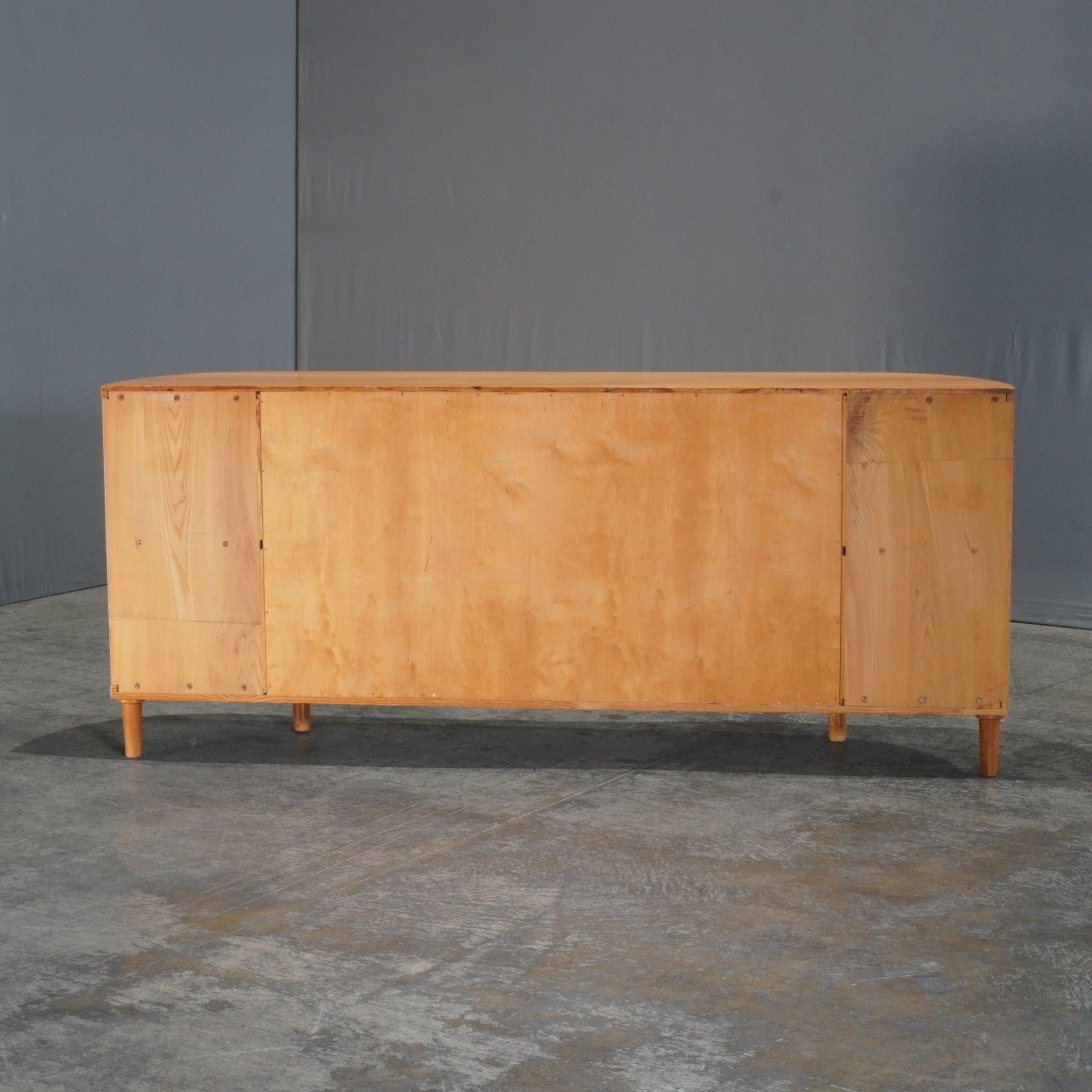Swedish Mid-Century Elm Sideboard 4